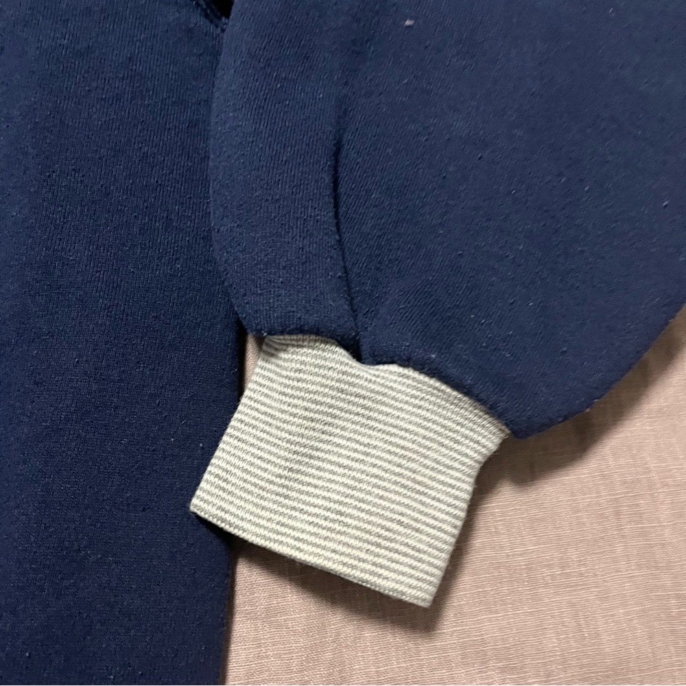 Vintage 1980s Russell Athletic Air Force Cuff Crewneck Sweater Pristine Size XL - Picture 4 of 7